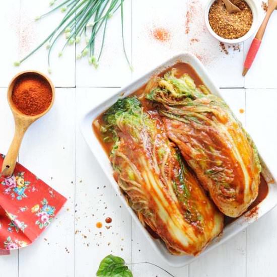Homemade Kimchi - Recipe photo by Beanpanda