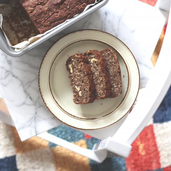 Vegan, Sugarfree & GF Banana Bread - Recipe photo by nade in the kitchen