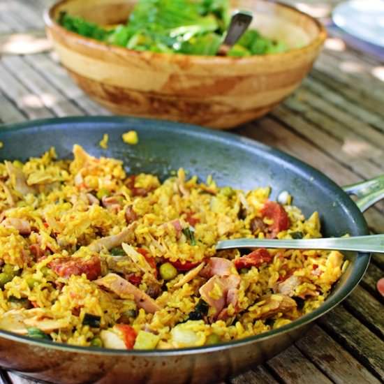 Chicken Risotto - Recipe photo by Healthy Epicurean