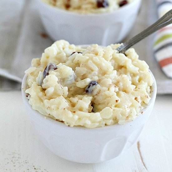 Eggnog Rice Pudding - Recipe photo by yummyhealthyeasy