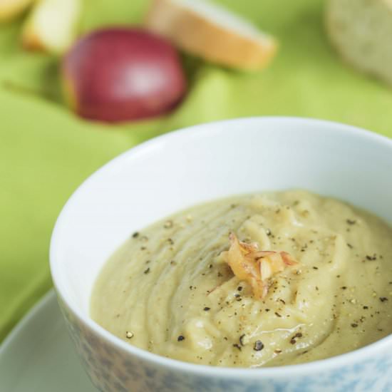 Curried Parsnip & Apple Soup - Recipe photo by foodandfitnessalways