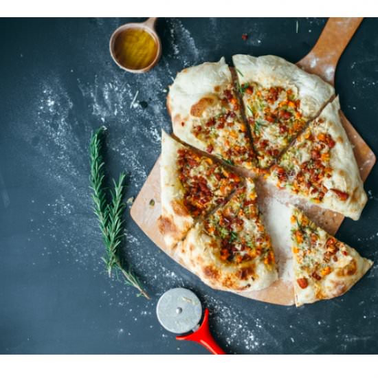 Cannellini and Soffritto Pizza - Recipe photo by molly yeh