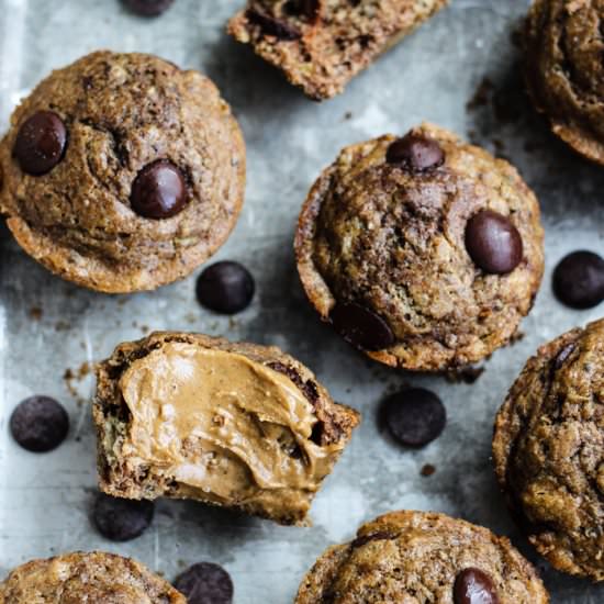 Zucchini Spelt Muffins - Recipe photo by theyoopergirl