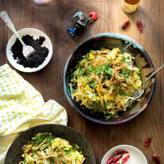 Bacalhau à Brás - Recipe photo by wild greens