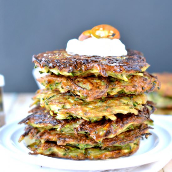 Zucchini Fritters - Recipe photo by sweetashoneynz