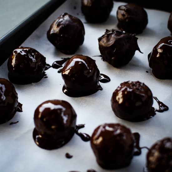 Chocolate Coconut Bites - Recipe photo by Remya Ravindran