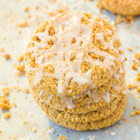 Sticky Cinnamon Bun Cookies - Recipe photo by thebigmansworld