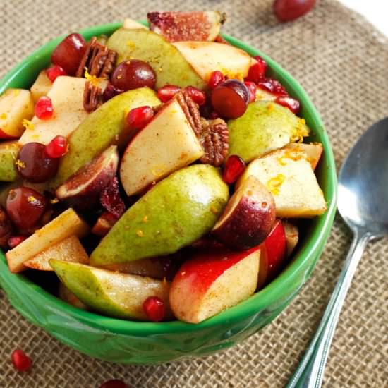 Fall Fruit Salad - Recipe photo by passthechallah