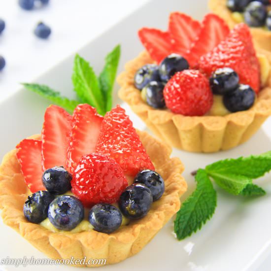 Mixed Berry Tartlets - Recipe photo by simplyhomecooked