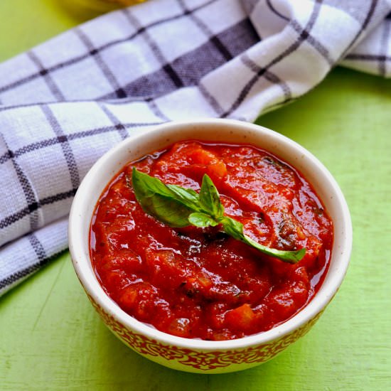 Easy Home Made Marinara Sauce - Recipe photo by pari