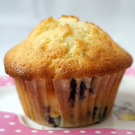 Fluffy Blueberry Muffins - Recipe photo by Sherbakes