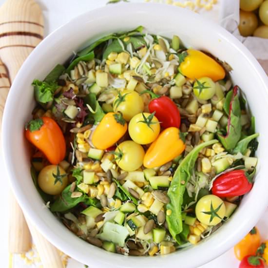 Harvest Vegetable Salad - Recipe photo by cookingwithruthie