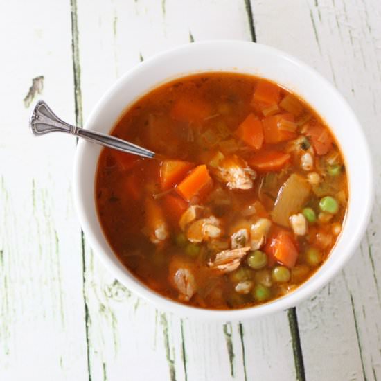 Chicken & Vegetable Broth - Recipe photo by EatDrinkCook
