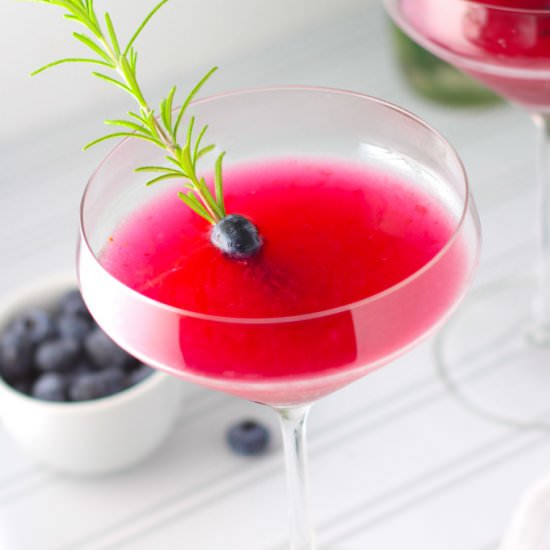 Blueberry Lemondrop Cocktail - Recipe photo by platingsandpairings