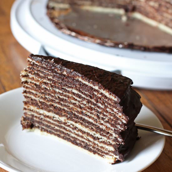 14 layer cake - Recipe photo by erinblueburke