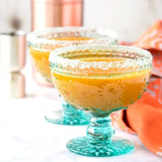 Persimmon Margaritas - Recipe photo by boulderlocavore