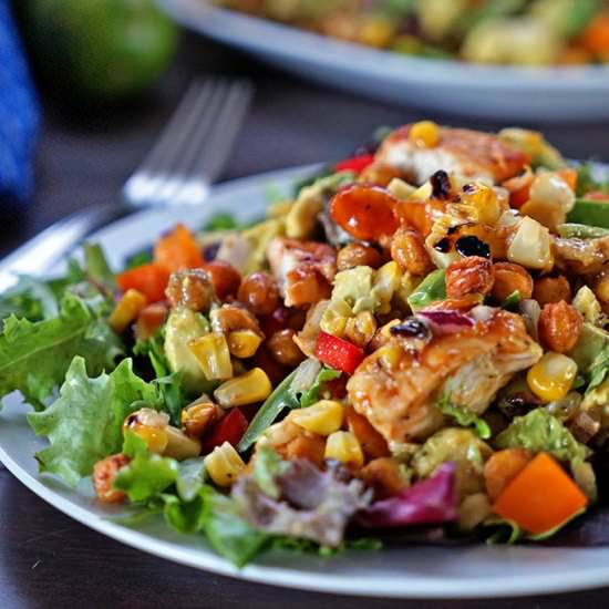 Southwest BBQ Chicken Salad - Recipe photo by keviniscooking