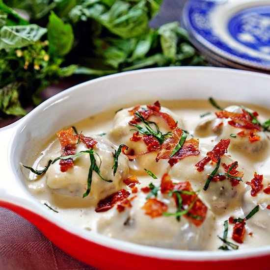 Baked Pesto Turkey Meatballs - Recipe photo by keviniscooking