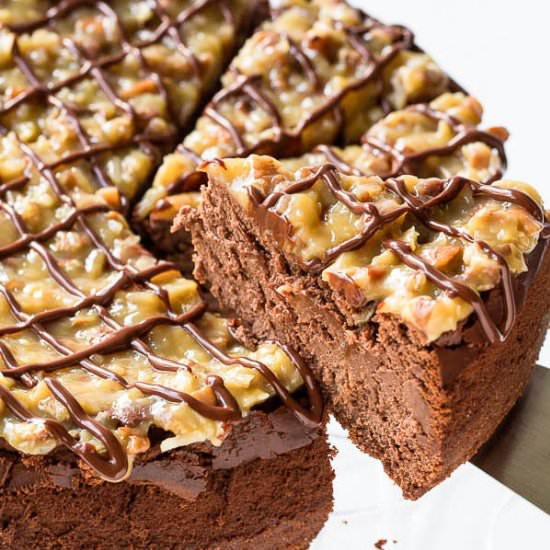German Chocolate Cheesecake - Recipe photo by Shineshka