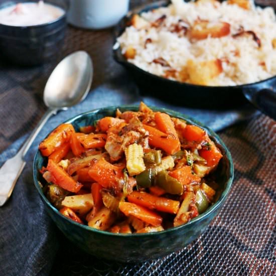 Veggie Curry - Recipe photo by Harini123