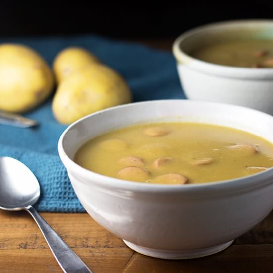 Classic German Potato Soup - Recipe photo by thekitchenmaus