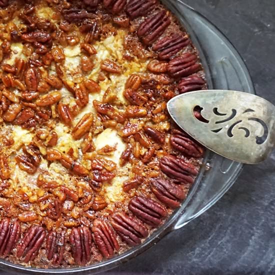 Apple Pecan Crumble Pie - Recipe photo by bijouxandbits