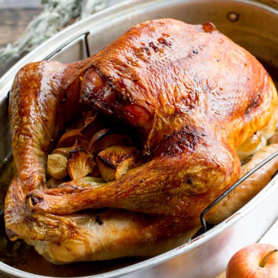 How to Dry Brine a Turkey - Recipe photo by wholefully