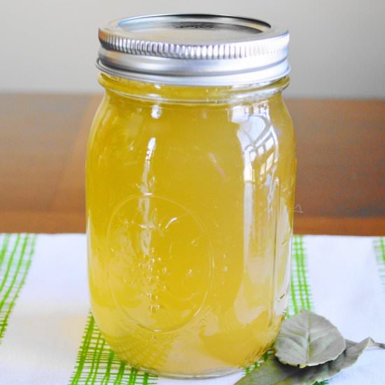 Homemade Chicken Stock - Recipe photo by jeanieandluluskitchen