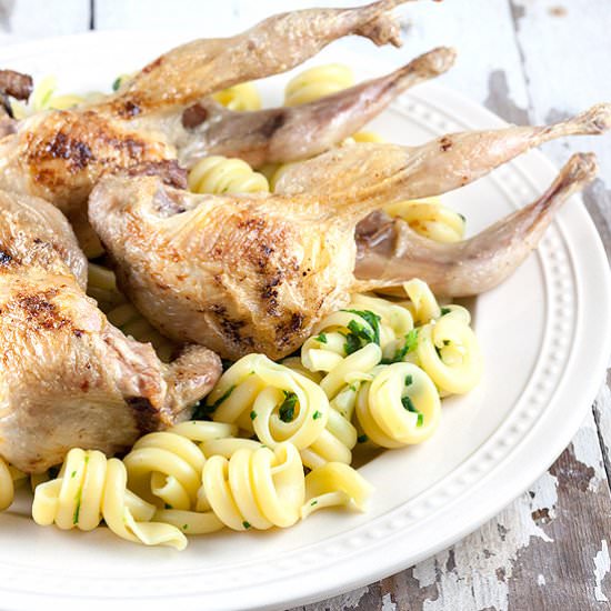 Oven Roasted Quail - Recipe photo by ohmydish