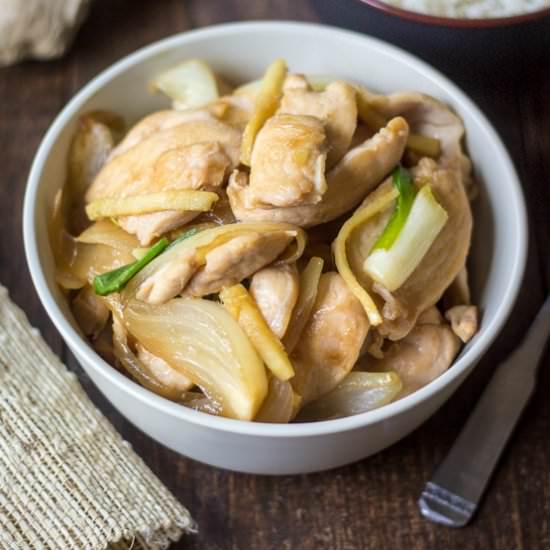 Thai Chicken with Ginger - Recipe photo by thewanderlustkitchen