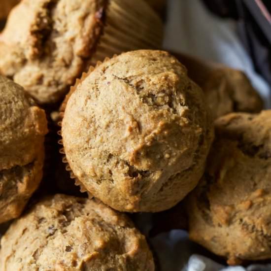 Skinny Banana Nut Muffins - Recipe photo by joyfulhealthyeats