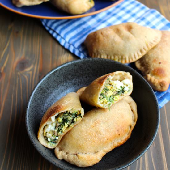 Breakfast Calzones with Sausage - Recipe photo by frugalnutrition