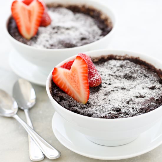 Self-Sauced Chocolate Pudding - Recipe photo by thedessertspoon