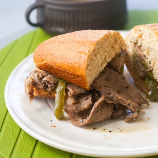 Chicago Style Italian Beef - Recipe photo by kitschen_cat