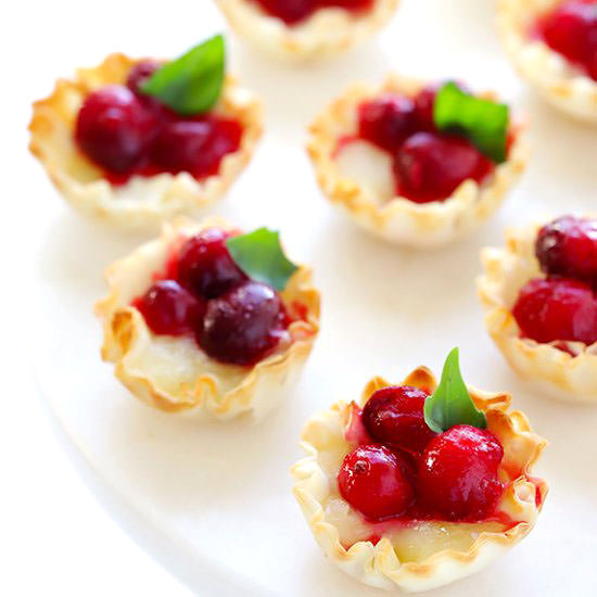 Cranberry Baked Brie Bites - Recipe photo by gimme some oven