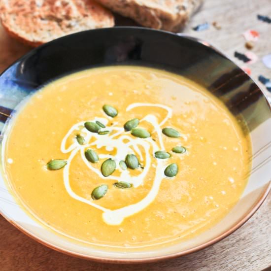 Pumpkin Soup - Recipe photo by Snacktothefuture