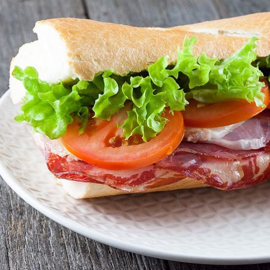 Toasted Italian Sub - Recipe photo by ohmydish