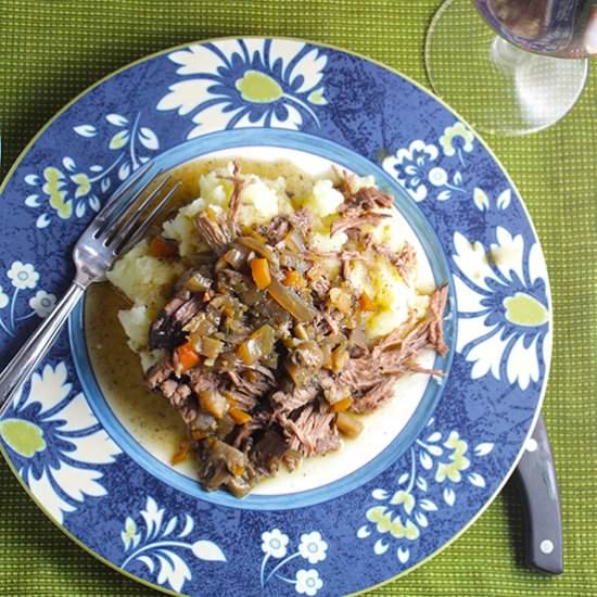 Bordeaux Braised Beef - Recipe photo by Cooking Chat