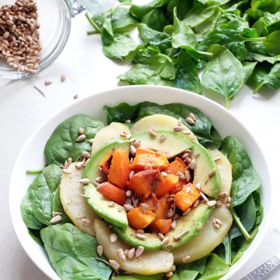 “Fall Flower” Salad - Recipe photo by breadandolives