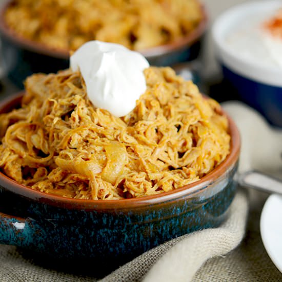 Shredded Chicken Paprikash Recipe - Recipe photo by IdRatherBeaChef