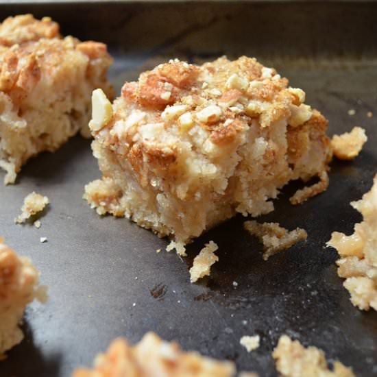 Almond Apple Square Cake - Recipe photo by shelovesbiscotti
