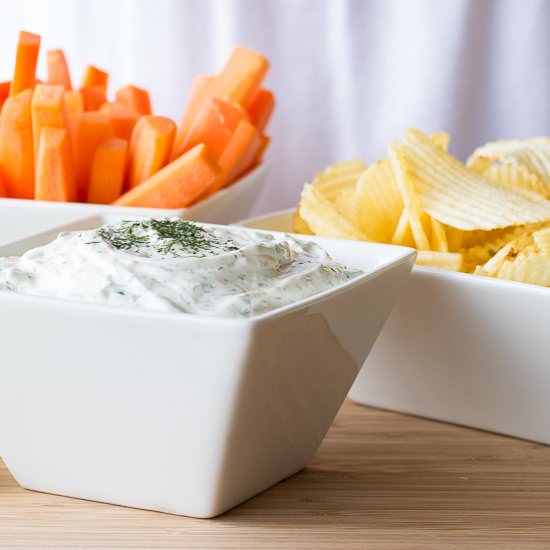 Quick & Easy Dill Dip - Recipe photo by kitchengidget