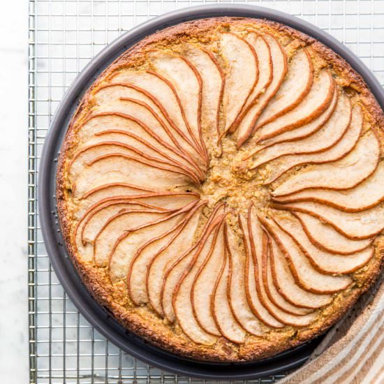 Pear Almond Cake - Recipe photo by thegantzery