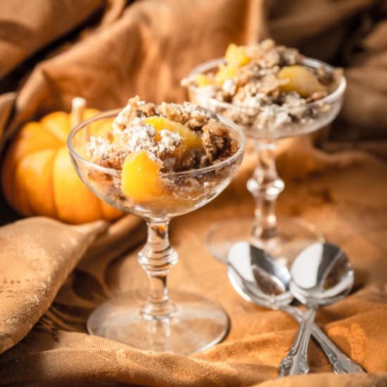 Spiced Peach Cobbler - Recipe photo by Sweet Tea Sweetie