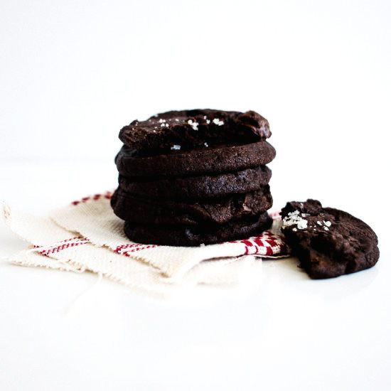 Star Anise Chocolate Sables - Recipe photo by butterandbrioche