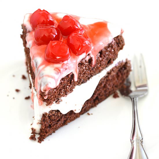 Vegan Black Forest Cake - Recipe photo by TheVegLife