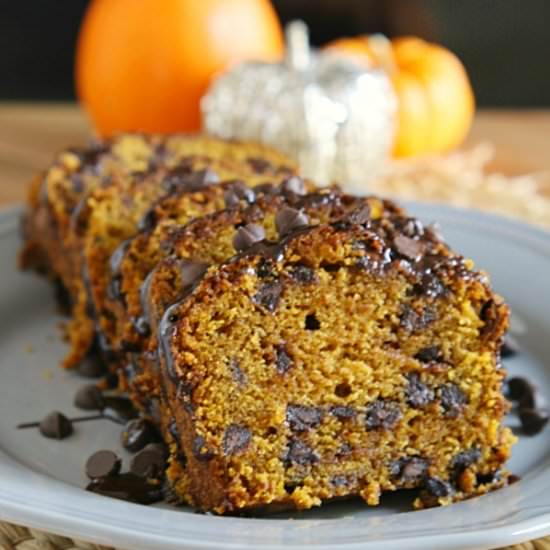 Chocolate Chip Pumpkin Bread - Recipe photo by yummycrumble