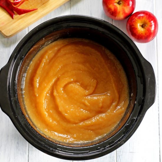 Slow Cooker Apple Sauce - Recipe photo by thekiwicountrygirl