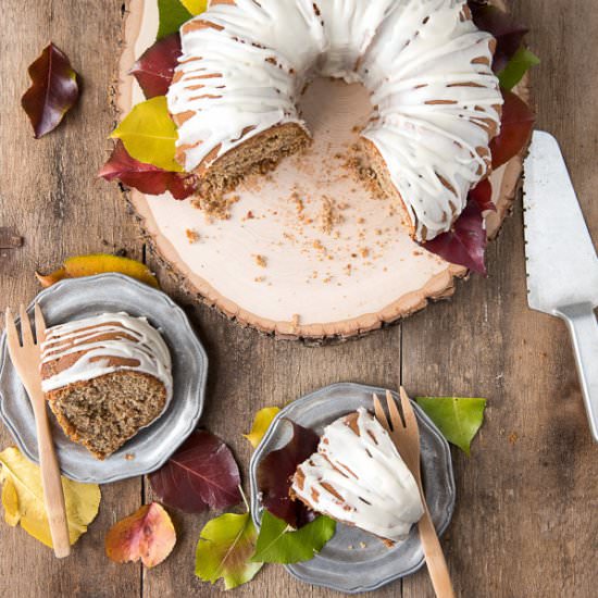 Persimmon Bundt Cake & Hard Sauce - Recipe photo by boulderlocavore