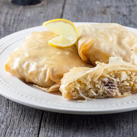 Mini Fish Bastilla - Recipe photo by ohmydish
